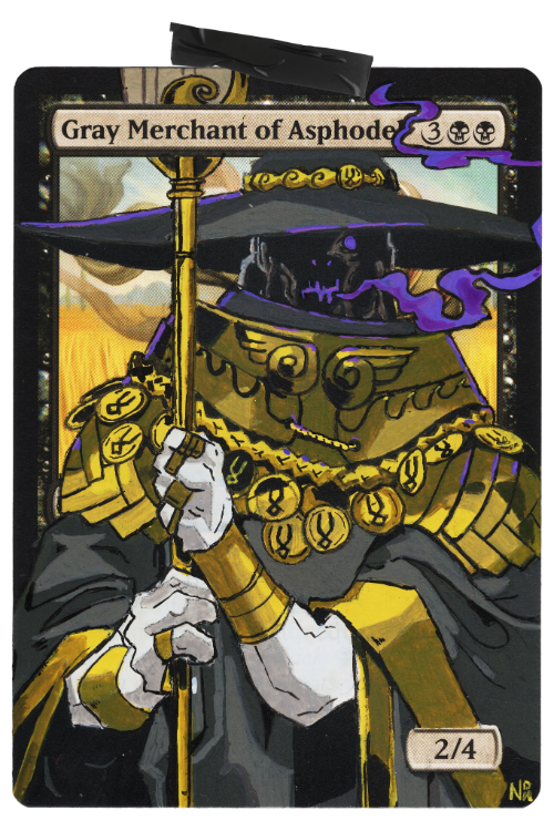 Gray Merchant of Asphodel as Charon